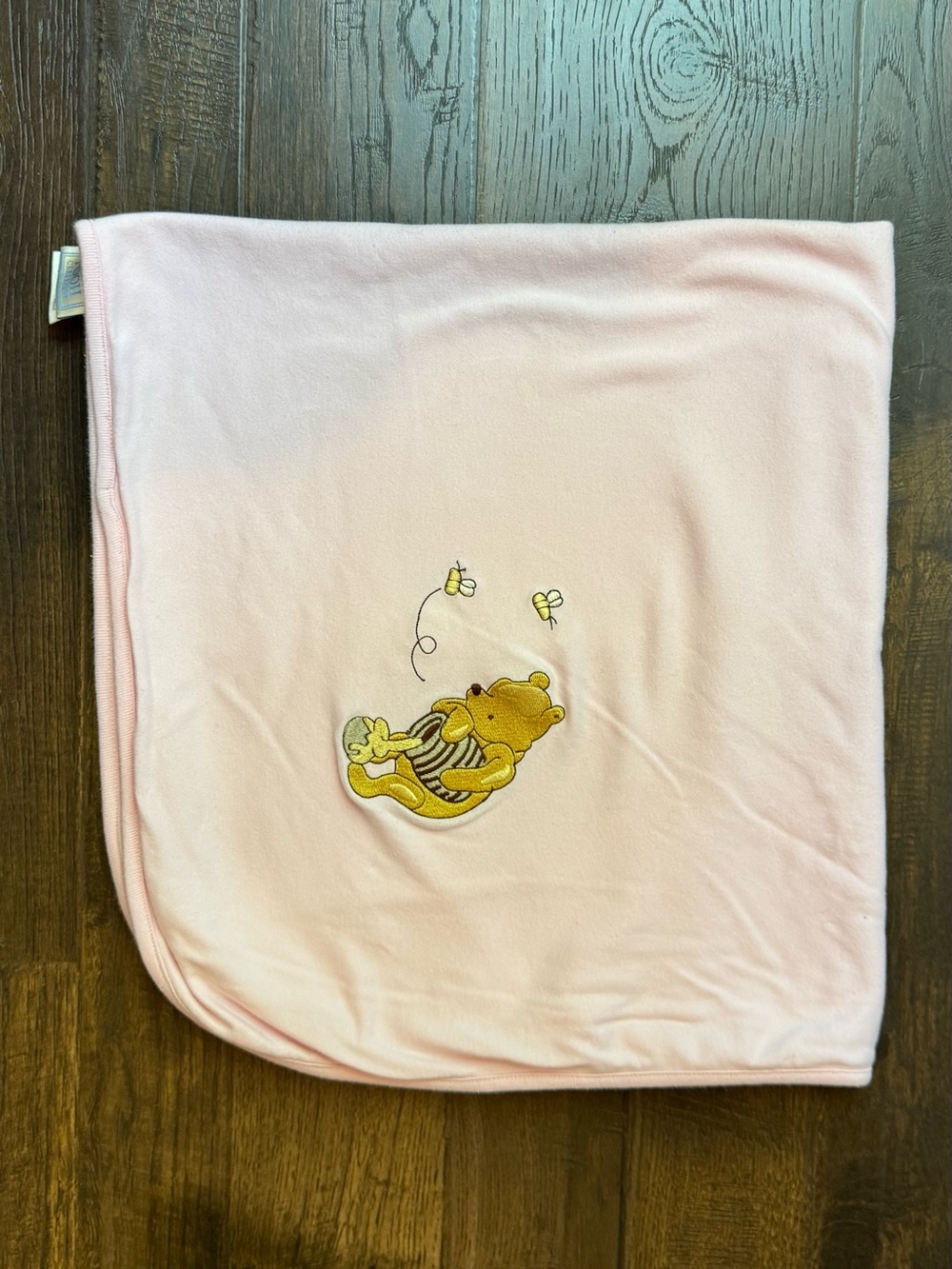 Disney Classic Winnie The Pooh 100% Cotton Reversible Blanket